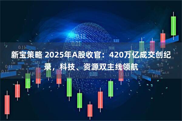 新宝策略 2025年A股收官：420万亿成交创纪录，科技、资源双主线领航